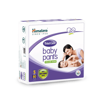 Himalaya Total Care Baby Pants Diapers, 80 Units Pouch