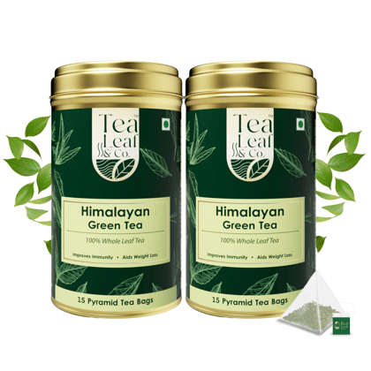 Himalayan Green Tea Combo Calming Blend Farm Fresh 30 Pyramid Pack of 2
