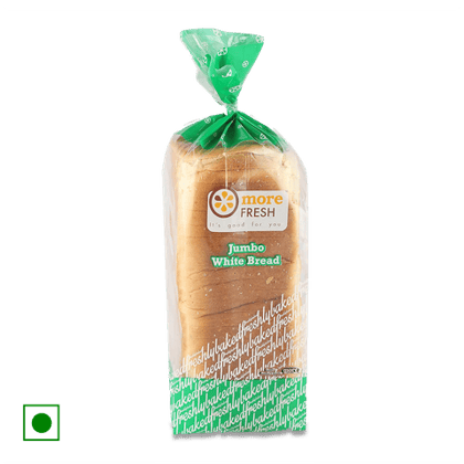 More Fresh Jumbo Sandwich Bread, 600 gm Pack