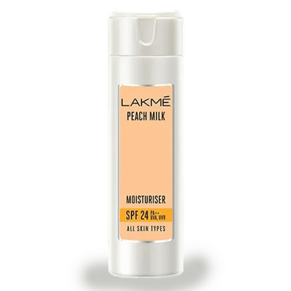 Lakme Peach Milk Moisturiser , Sunscreen Lotion, 120 ml Bottle