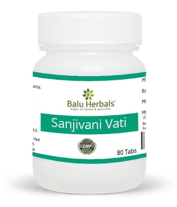 Balu Herbals Sanjivani Vati 80T Tablet 250 mg