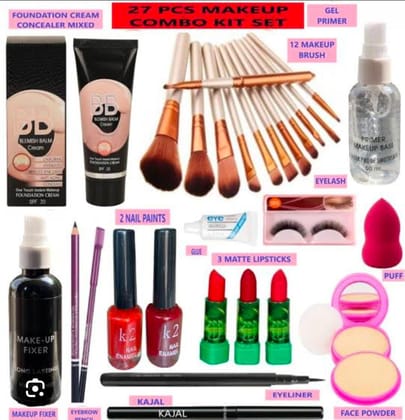 27 PICS MAKEUP COMBO KIT SET