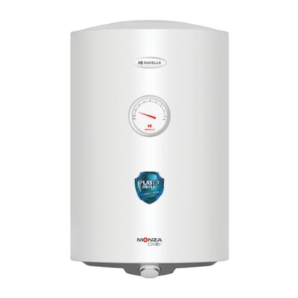 HAVELLS MONZA DX 5S 10LTR STORAGE WATER HEATER-White