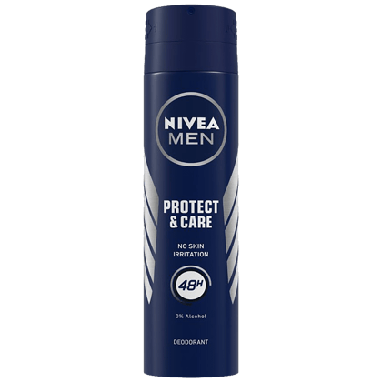 Nivea Deodorant - Protect & Care, No Skin Irritation & 48H Freshness, 150 Ml