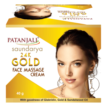 SAUNDARYA GOLD FACE MASSAGE CREAM 40 GM