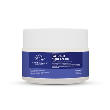 Earthraga Skin Reviving Bakuchiol Night Cream