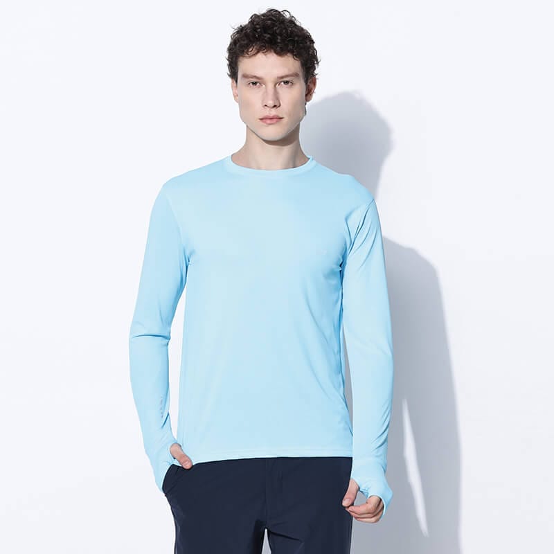 Sunscreen T-shirt-Sky Blue / S