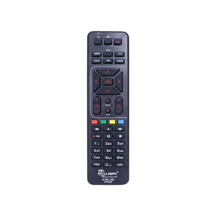 Replacement Airtel Set Top Box remote control-with-recording Function by Lripl