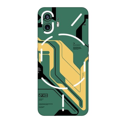 Nothing Phone 2 Skins & Wraps-Circuit Green