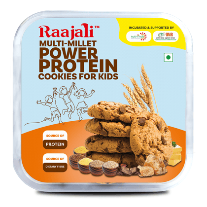 Raajali Multimillet Power Protein Cookies (Pack Of 3)