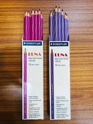 STAEDTLER H and E Medical Pencils ( 12 Pc Pack )-VIOLET