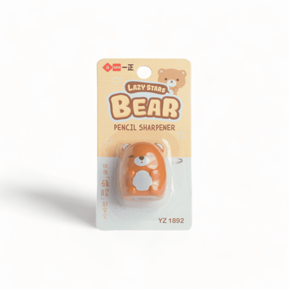 Silicon Animal Shaped Pencil Sharpeners-Bear