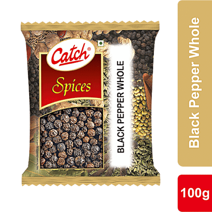 Catch black-pepper whole/Kari Menasu, 100 g Pouch