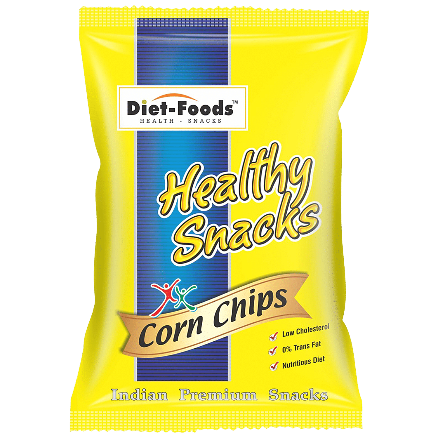 Diet Foods Corn Chips - Healthy Snacks, Low Cholesterol, High In Protein, No Trans Fat, 150 G