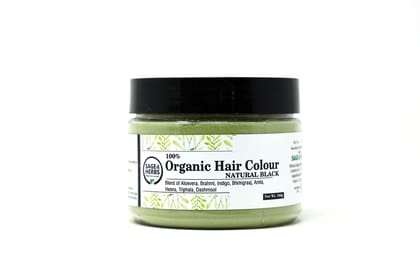 Organic Hair Colour (Soft Black)-150 g