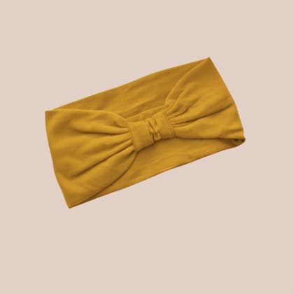 Hijab Headband - Mustard-Mustard