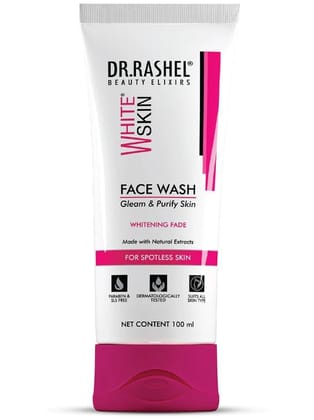 DR.RASHEL White Skin Face Wash | Cleanses & Refreshes (100 ml) | Pack of 1