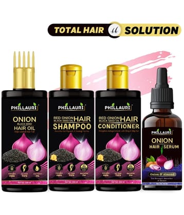 Jadibuti Hair Oil Anti Hair Loss & Hair Growth Hair Oil (100ml) + Shampoo (100ml) + Hair Conditioner (100ml) + Hair Serum (30ml)