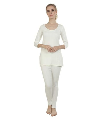 Zeffit Cotton Set - Off White Single - XL