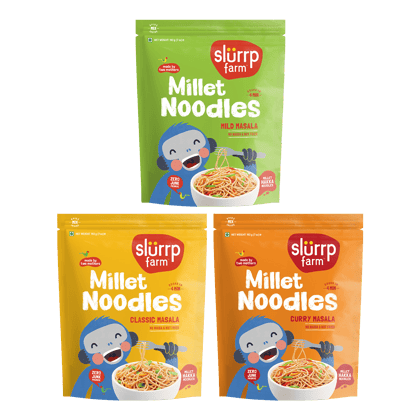 Millet Noodles - All Flavours x 3-Millet Noodles - All Flavours x 3 - Default Title