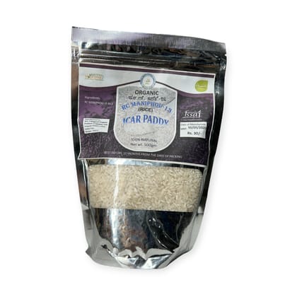 Manipur White Sticky Rice (Maniphou) - 500 gm