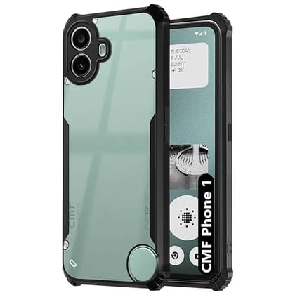 Shockproof silicone protective transparent Case for CMF Nothing PHONE 1