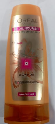 Loreal Paris 6 oil nourish Nourishing conditioner 6 flower oils dry & dull hair 192 ml