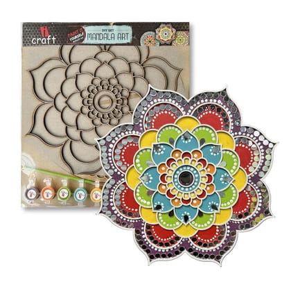 ICRAFT DIY FESTIVE KIT MANDALA ART MA007-MA006