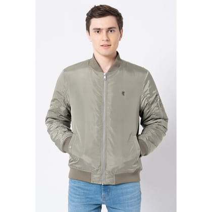 RedTape Men's Pastel Green Solid Jacket