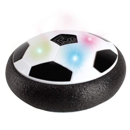 AirSoccer: Fun Indoor Game Air Floating Football with Inbuilt Battery for Family & Friends