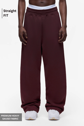 Straight Wild Berry Pants-S