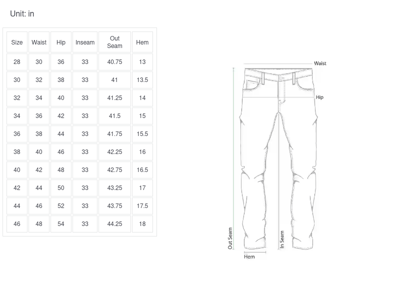 Size Guide