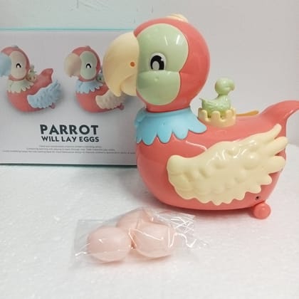 #185 Parrot Laying Eggs Toy