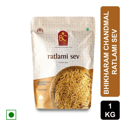 Bhikharam Chandmal Ratlami Sev, 1 kg Pack