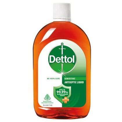 Dettol Antiseptic Liquid for First Aid , Surface Disinfection, Floor Cleaner and Personal Hygiene, 550 ml