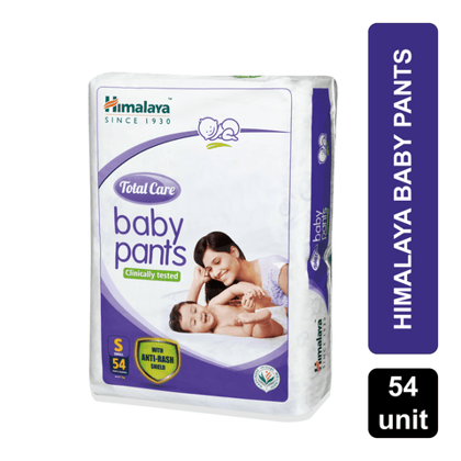 Himalaya Total Care Baby Pants Diapers, 54 Units Pack