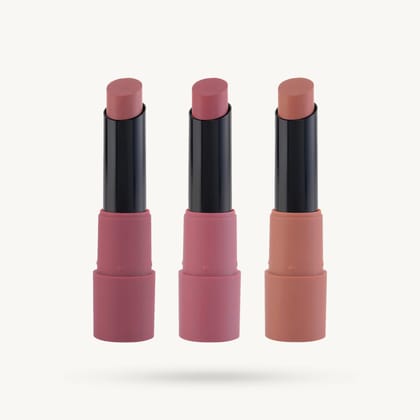 Your Set of 3 Lipsticks-02 Peaches and Nudes