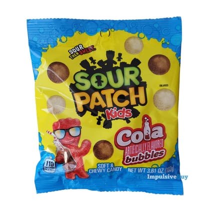 Sour Patch Kids Cola Flavour Sour Then Sweet, 140 gm