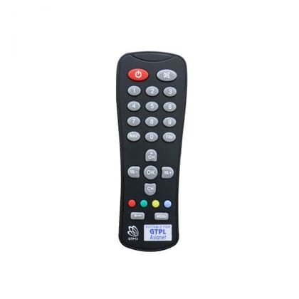 LRIPL GTP13 (2 in 1) Remote Control for GTPL and Asianet Cable Set Top Box