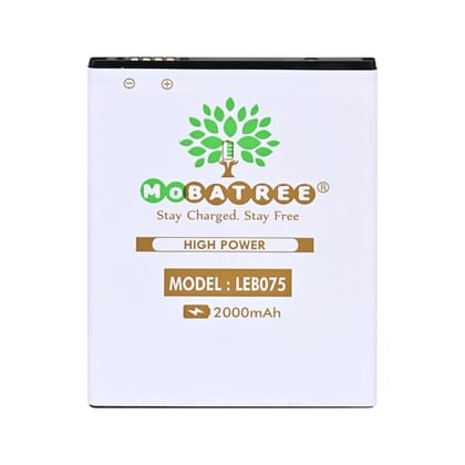 Mobatree Original Mobile Battery for LAVA A7 - LEB075, 2000 mAh (6 months Guarantee)