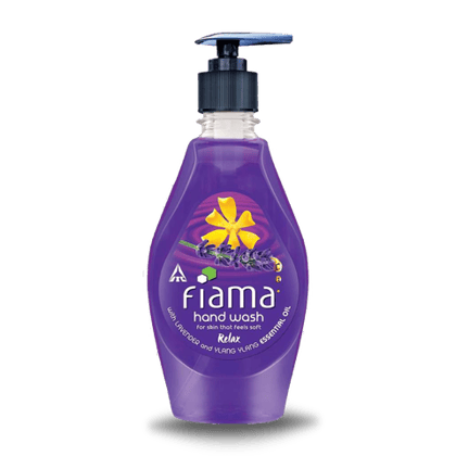 Fiama Relax Moisturising Hand Wash - Lavender & Ylang-Ylang, 400 ml Bottle