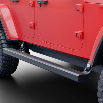 Electric Side Step for Jeep Wrangler & Rubicon 2018+ without RGB Streamer Lights