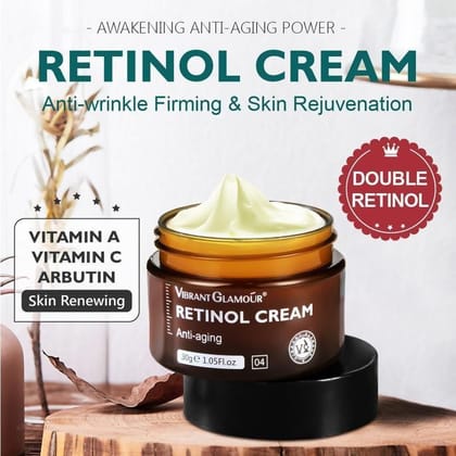 Original Korean Double Retinol Cream VIBRANT GLAMOUR (4.9 ⭐⭐⭐⭐⭐ 79,134 REVIEWS)