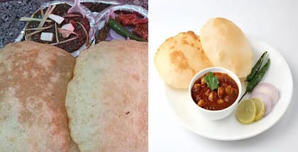 1 x Chole Bhature [2 Bhature], 1 x Chole Bhature [3 Bhature]