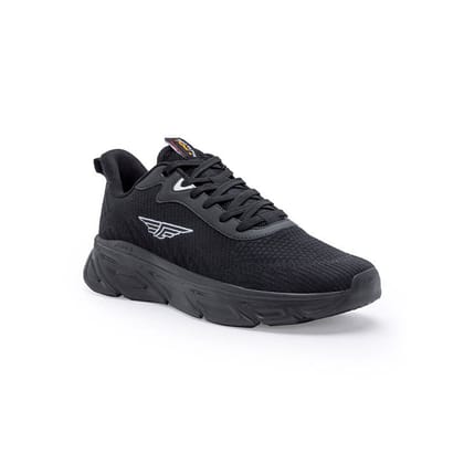 RedTape Black Sports Shoes for Men | Shock Absorbant, Slip ResisTant, Dynamic Feet Support & Soft Cushion Insole