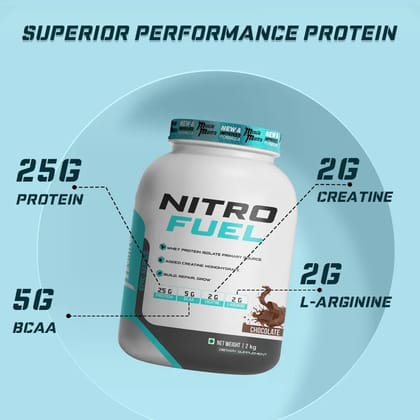 Muscle Mantra NitroFuel Lean Whey-2 Kg / CHOCOLATE