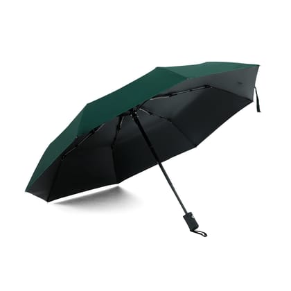 ABSORBIA Unisex 3-fold Umbrella: Rain, Sun, Windproof, Double Layer, Portable, Green, Fancy, Easy to Travel.-ABSORBIA Unisex 3-fold Umbrella for Rain, Sun, Wind Protection | Double Layer, Portabl