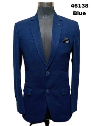 BALAJI CREATION Blue Mens 1Pcs Blazer XL