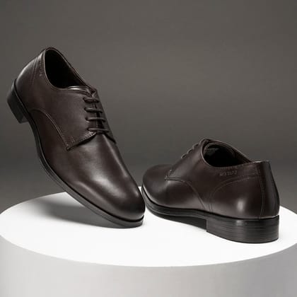 Red Tape Formal Derby Shoes for Men | Real Leather Shoes With Low-Cut Pattern