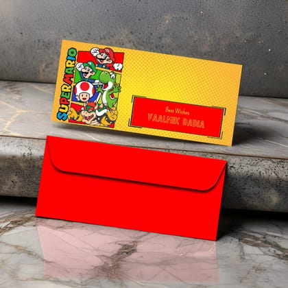 Money Envelopes - Super Mario - Set of 20-Default Title / Best Wishes